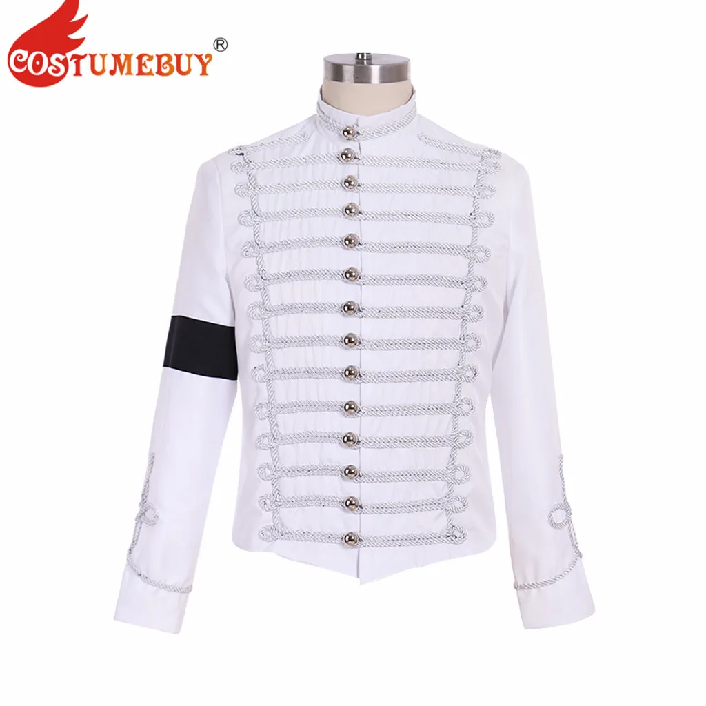 CostumeBuy For Michael Jackson White Coat Jacket Cosplay Costume MJ Halloween Party Cosplay Military Suit Custom Made
CostumeBuy For Michael Jackson White Coat Jacket Cosplay Costume MJ Halloween Party Cosplay Military Suit Custom Made