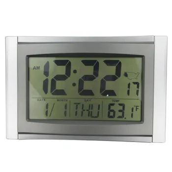 Atomic Alarm Digital Clock 5 in 1 LCD Radio La Crosse Technology Wall Clock Temperatured Snooze Calendar Suit for USA
Atomic Alarm Digital Clock 5 in 1 LCD Radio La Crosse Technology Wall Clock Temperatured Snooze Calendar Suit for USA