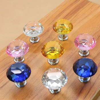 10pcs Crystal Diamond Knob Kitchen Furniture Handle Glass Drawer Cabinet Drawer Pulls Closet Decoration Crystal Knobs DIA 30mm
10pcs Crystal Diamond Knob Kitchen Furniture Handle Glass Drawer Cabinet Drawer Pulls Closet Decoration Crystal Knobs DIA 30mm