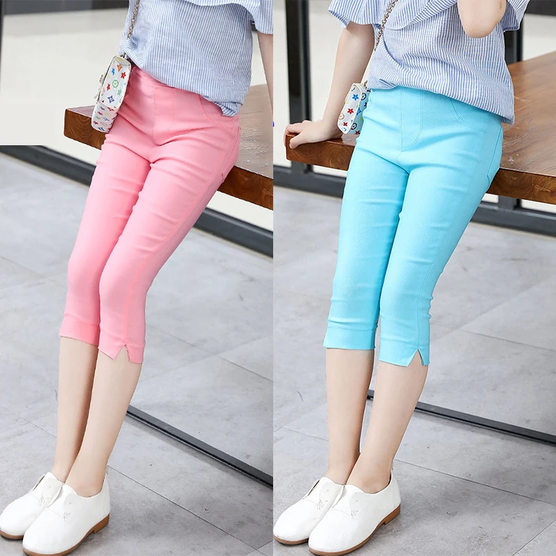 Children Girls Leggings Summer 2019 Knee Length Pants Cute Candy Color Clothing Girls Pants Children Kids Trousers
Children Girls Leggings Summer 2019 Knee Length Pants Cute Candy Color Clothing Girls Pants Children Kids Trousers