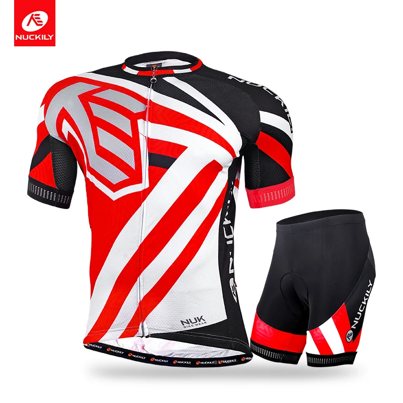 Nuckily summer short sleeve biking jersey with cycling short professional high quality set for men MA013MB013
Nuckily summer short sleeve biking jersey with cycling short professional high quality set for men MA013MB013