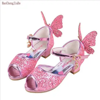 2018 Summer Fashion Children Sandals Kids PU Dance Princess Shoes For Girls Pretty Party Glitter Butterfly High heel Sandals
2018 Summer Fashion Children Sandals Kids PU Dance Princess Shoes For Girls Pretty Party Glitter Butterfly High heel Sandals
