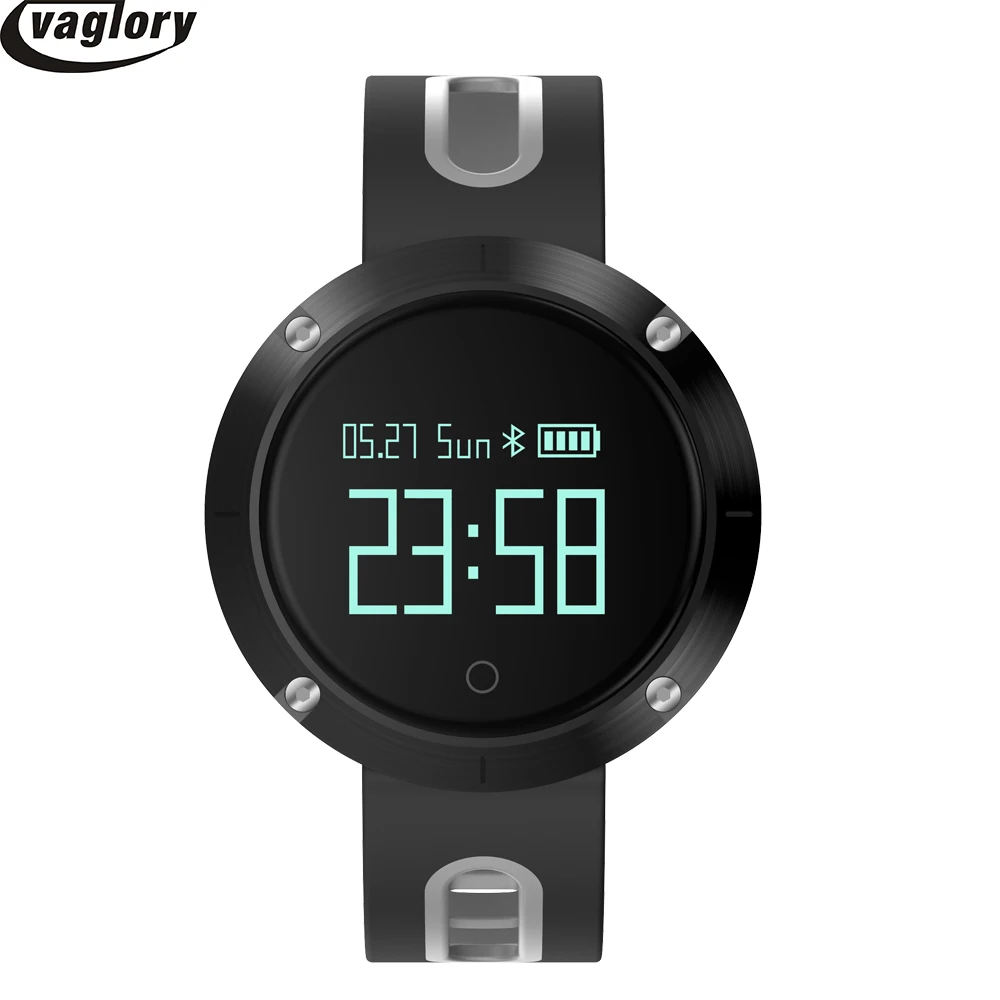 Vaglory Smart Bracelet DM58 IP68 Waterproof Blood Pressure Heart Rate Monitor Call reminder Fitness Tracker Smart Band PK CF007
Vaglory Smart Bracelet DM58 IP68 Waterproof Blood Pressure Heart Rate Monitor Call reminder Fitness Tracker Smart Band PK CF007