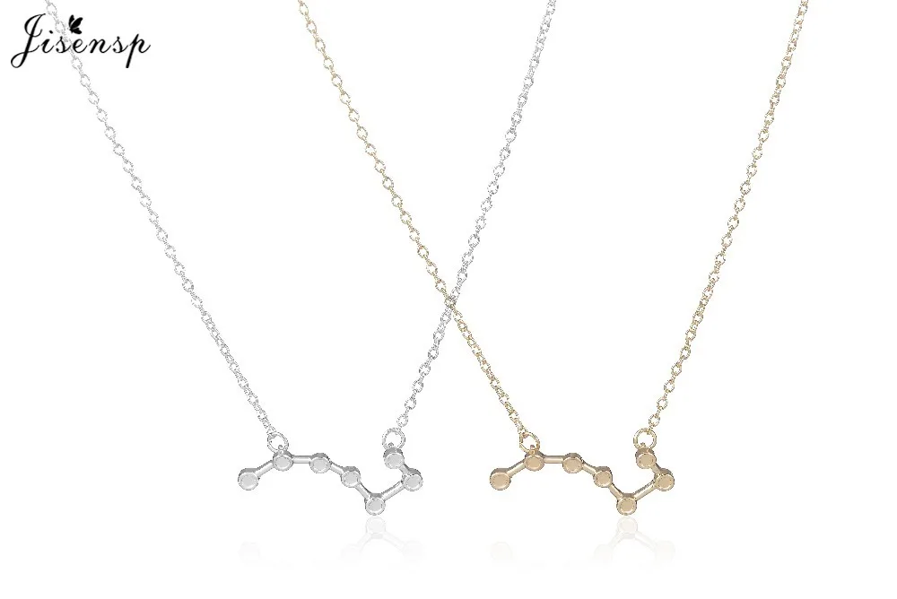 Jisensp Zodiac Pendant Necklace New Fashion Big Dipper Constellation Necklace for Women Statement Jewelry Lovers Best Gift
Jisensp Zodiac Pendant Necklace New Fashion Big Dipper Constellation Necklace for Women Statement Jewelry Lovers Best Gift