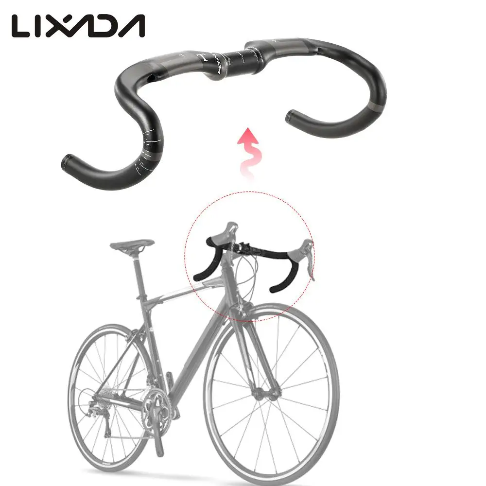 Lixada Carbon Fiber Bicycle Handlebar 40-44cm Road MTB Bike Handle Highway Handlebar For Riding Bicycle Parts Bicicleta
Lixada Carbon Fiber Bicycle Handlebar 40-44cm Road MTB Bike Handle Highway Handlebar For Riding Bicycle Parts Bicicleta
