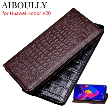 AIBOULLY For Huawei Honor V20 Case Soft Silicone Back Flip Genuine Leather Cover For Honor V20 Case Hard Fundas Phone Bag Capas
AIBOULLY For Huawei Honor V20 Case Soft Silicone Back Flip Genuine Leather Cover For Honor V20 Case Hard Fundas Phone Bag Capas