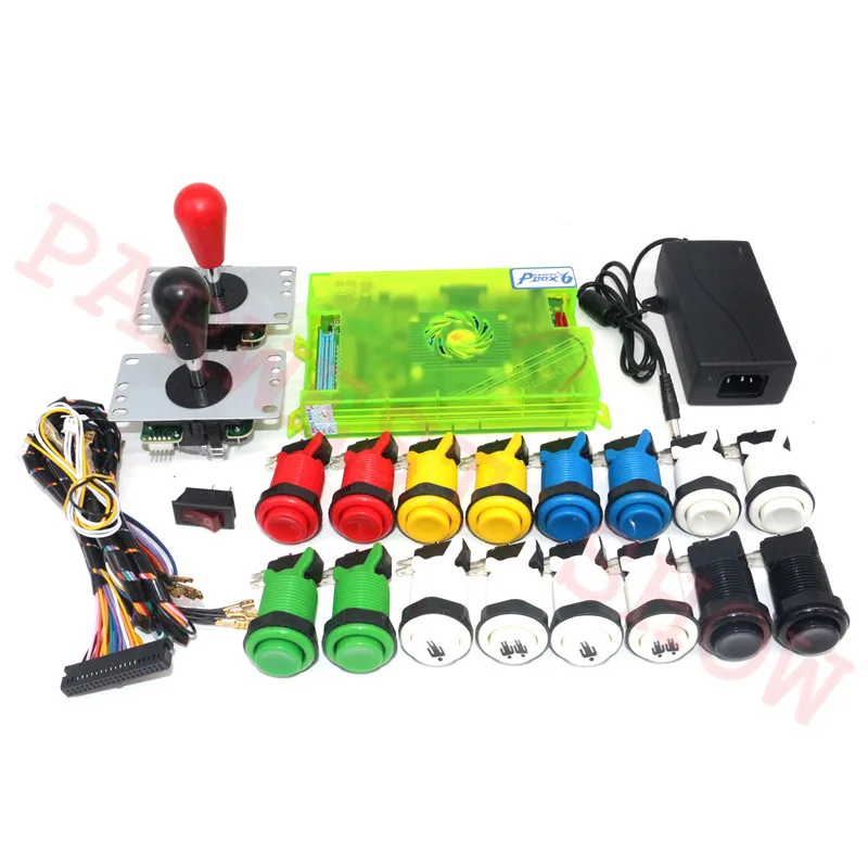 1300 in 1 Multi PCB Board for 2 player Arcade Game Console Kits with Oval ball 5Pin fighting joysticks and Happ Style Buttons
1300 in 1 Multi PCB Board for 2 player Arcade Game Console Kits with Oval ball 5Pin fighting joysticks and Happ Style Buttons