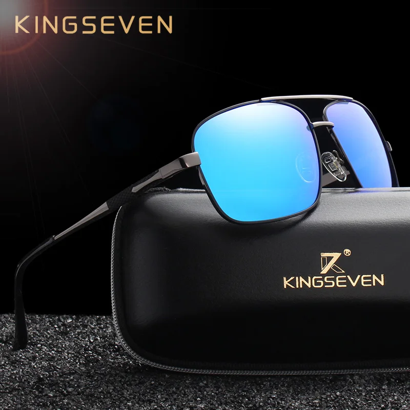 KINGSEVEN DESIGN Men Polarized Square Sunglasses Fashion Male Eyewear Aviation 100% UV Protection Glasses with Original Package
KINGSEVEN DESIGN Men Polarized Square Sunglasses Fashion Male Eyewear Aviation 100% UV Protection Glasses with Original Package