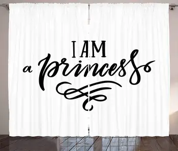 I am a Princess Kitchen Curtains Girlish Feminine Quote Well-Being Happiness Self-Love Theme Print Window Decor Panel Set
I am a Princess Kitchen Curtains Girlish Feminine Quote Well-Being Happiness Self-Love Theme Print Window Decor Panel Set