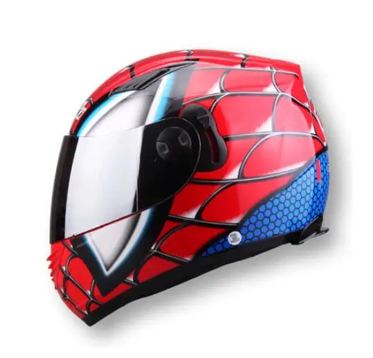 NENKI brand, Spider-Man Protective gear baby star Mary Ironman capacete helmet Moto full-face helmets with two lenses 03
NENKI brand, Spider-Man Protective gear baby star Mary Ironman capacete helmet Moto full-face helmets with two lenses 03