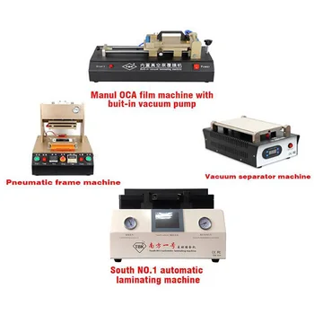TBK-808 Automatic Bubble Removing Laminating Machine+pneumatic Frame machine+ screen separator machine +OCA Film Machine
TBK-808 Automatic Bubble Removing Laminating Machine+pneumatic Frame machine+ screen separator machine +OCA Film Machine