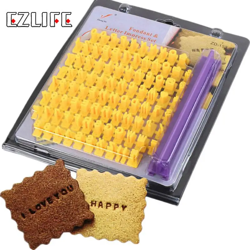 Alphabet Letter Number Cookie Press Stamp Embosser Fondant Mould Cake Baking Molds Tools Drop Shipping
Alphabet Letter Number Cookie Press Stamp Embosser Fondant Mould Cake Baking Molds Tools Drop Shipping