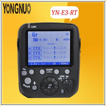 YONGNUO YN-E3-RT 2.4G TTL Radio Trigger HSS 1/8000s Master Flash Speedlite Transmitter as ST-E3-RT for Canon 600EX-RT,YN600EX-RT
YONGNUO YN-E3-RT 2.4G TTL Radio Trigger HSS 1/8000s Master Flash Speedlite Transmitter as ST-E3-RT for Canon 600EX-RT,YN600EX-RT
