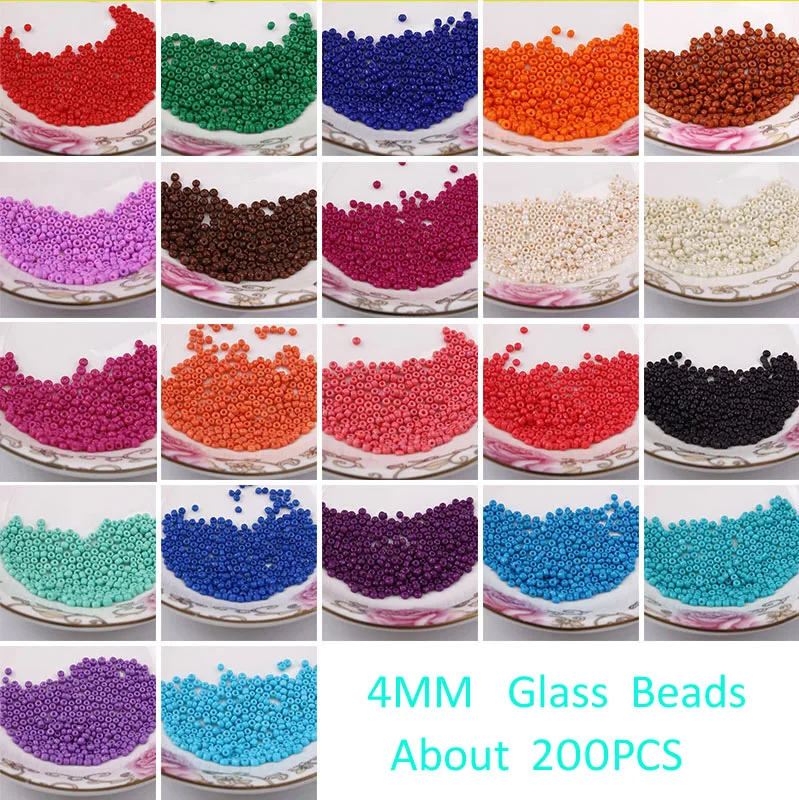 Free Shipping 200PCS 4mm Czech Seed Spacer Beads transparent beads murano glass beads for jewelry making DIY Pick 18 Colors
Free Shipping 200PCS 4mm Czech Seed Spacer Beads transparent beads murano glass beads for jewelry making DIY Pick 18 Colors