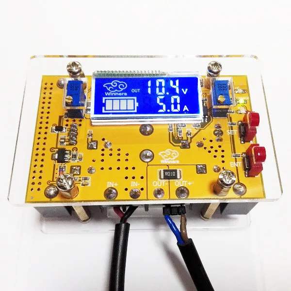 High Quality 10A DC-DC LCD Adjustable Step Down Power Supply Voltage Current Display Module With Housing
High Quality 10A DC-DC LCD Adjustable Step Down Power Supply Voltage Current Display Module With Housing