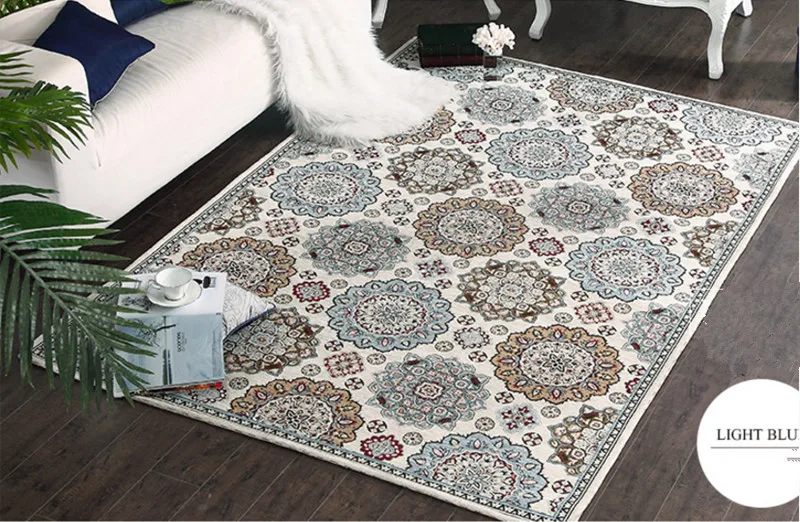 American Pastoral Rugs And Carpets For Home Living Room Rugs For Bedroom Anti-Slip Coffee Table Floor Mat Cloakroom Carpet
American Pastoral Rugs And Carpets For Home Living Room Rugs For Bedroom Anti-Slip Coffee Table Floor Mat Cloakroom Carpet