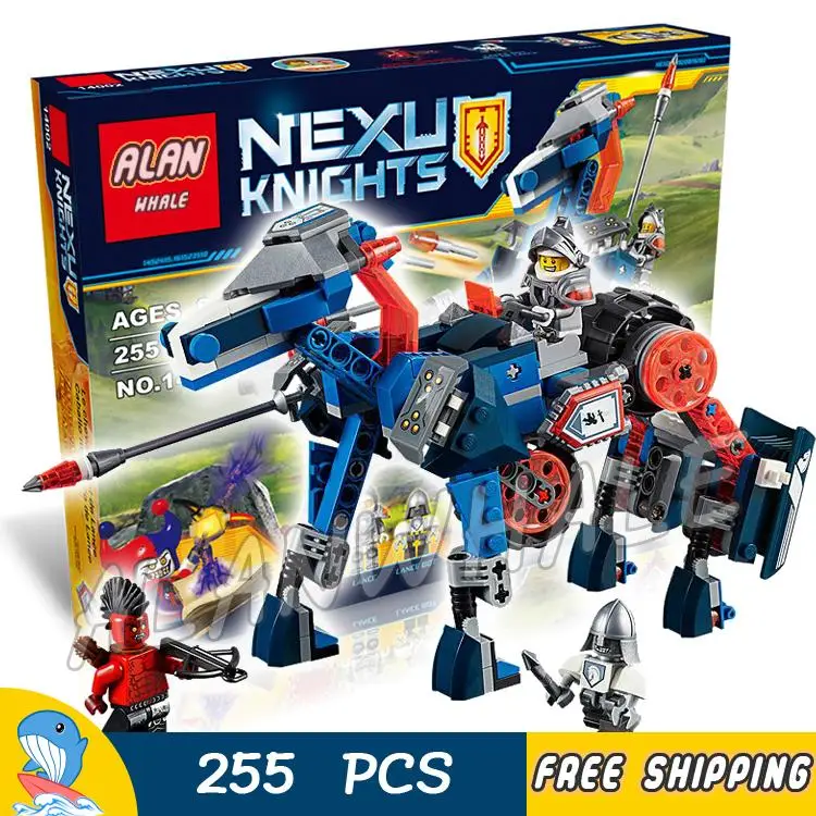 255pcs Knights 2in1 Lance's Mecha Horse Jestro Lance 10485 Figure Building Blocks Assemble Toys Nexus Compatible With LegoING
255pcs Knights 2in1 Lance's Mecha Horse Jestro Lance 10485 Figure Building Blocks Assemble Toys Nexus Compatible With LegoING