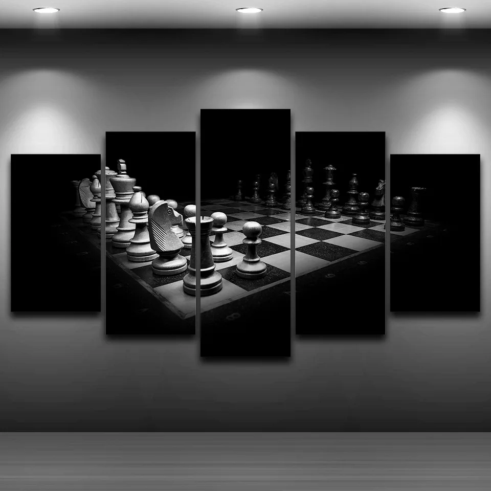 Modern Painting On Canvas Framework 5 Panel Chess Modular Picture Wall Artwork Home Decoration Posters Living Room HD Printed
Modern Painting On Canvas Framework 5 Panel Chess Modular Picture Wall Artwork Home Decoration Posters Living Room HD Printed