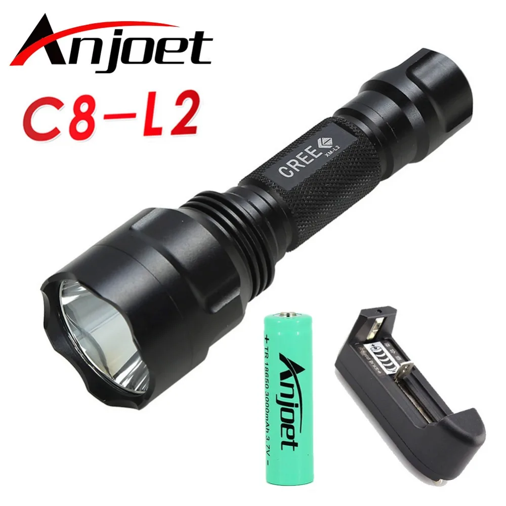 1mode C8 L2 powerful led flashlight 18650 battery Home outdoor camping Riding Night Hiking Prerequisites waterproof flashlights
1mode C8 L2 powerful led flashlight 18650 battery Home outdoor camping Riding Night Hiking Prerequisites waterproof flashlights