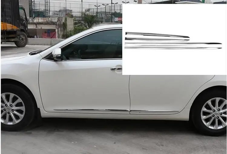 For Toyota Camry ABS Chrome Side Door Body Moulding Cover Trims Decoration 4Pcs 2012 2013 2014 2015 2016 2017
For Toyota Camry ABS Chrome Side Door Body Moulding Cover Trims Decoration 4Pcs 2012 2013 2014 2015 2016 2017