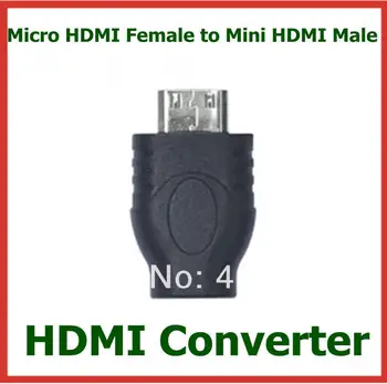 10pcs Micro HDMI Female to Mini HDMI Male HDMI Converter Adapter Connector Extender for HD TV High Quality
10pcs Micro HDMI Female to Mini HDMI Male HDMI Converter Adapter Connector Extender for HD TV High Quality