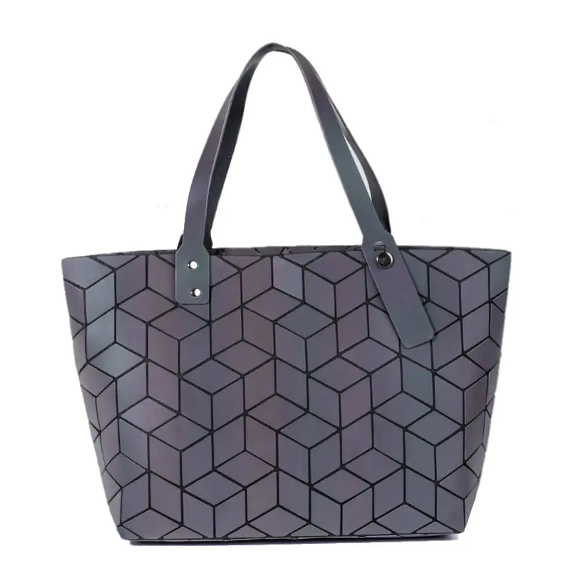 Fashion Women Bag Night Luster Rainbow Woman Black Bags Tote Luxury Handbag Quilted Folding Laser Lady Shoulder Bag sg39
Fashion Women Bag Night Luster Rainbow Woman Black Bags Tote Luxury Handbag Quilted Folding Laser Lady Shoulder Bag sg39