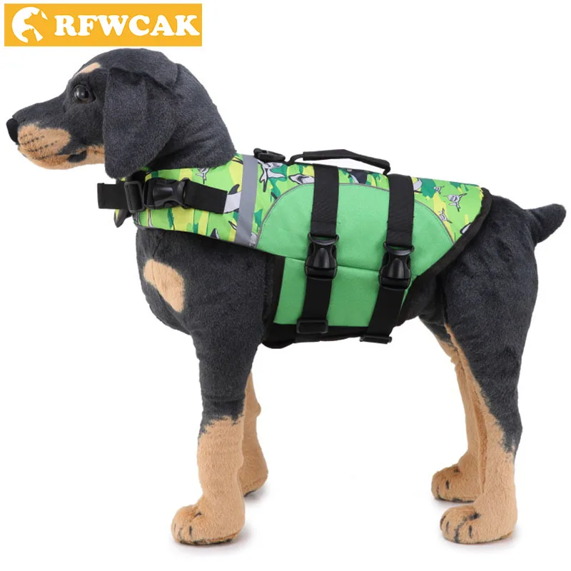 RFWCAK 2018 New Summer Polyester Pet Dog Life Jacket Safety Vests Reflective Clothes Saver Swimming Preserver Pet Supplies
RFWCAK 2018 New Summer Polyester Pet Dog Life Jacket Safety Vests Reflective Clothes Saver Swimming Preserver Pet Supplies