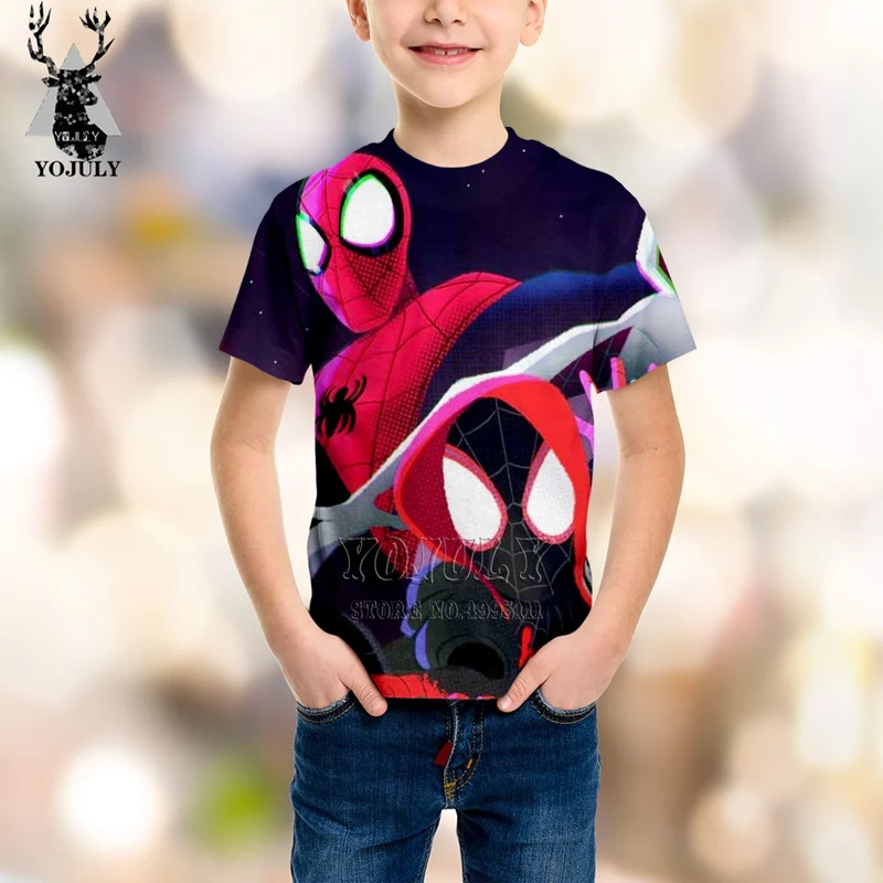 YOJULY 3D Print Kids Spider-Man Spider Universe Superhero White Spiderman Children Casual Tshirt T-shirt Boy Girl Tee Tops C19
YOJULY 3D Print Kids Spider-Man Spider Universe Superhero White Spiderman Children Casual Tshirt T-shirt Boy Girl Tee Tops C19