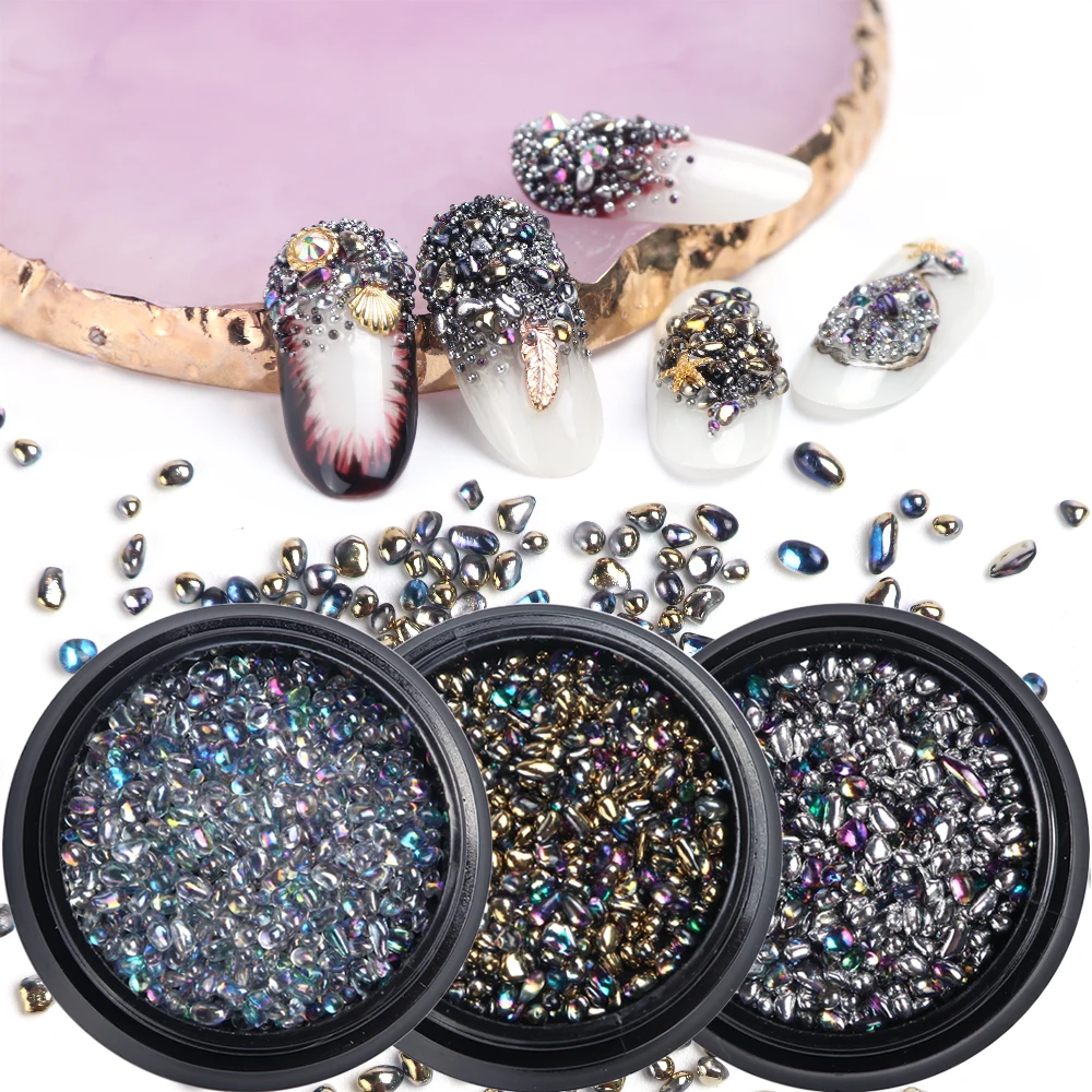 1pcs Mixed Colors Pebbles Nail Rhinestones Irregular Shape Caviar Beads Design Crystal Stone Nail Art Decorations Manicure TR958
1pcs Mixed Colors Pebbles Nail Rhinestones Irregular Shape Caviar Beads Design Crystal Stone Nail Art Decorations Manicure TR958