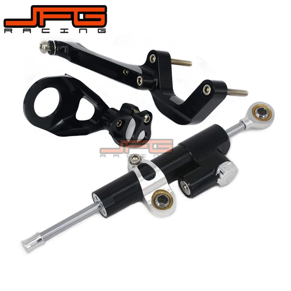 CNC Steering Damper Stabilizer Linear Reversed Safety Control & Adapter Bracket For GSXR1000 GSX1000R 2009 2010 2011 2012 -2015
CNC Steering Damper Stabilizer Linear Reversed Safety Control & Adapter Bracket For GSXR1000 GSX1000R 2009 2010 2011 2012 -2015