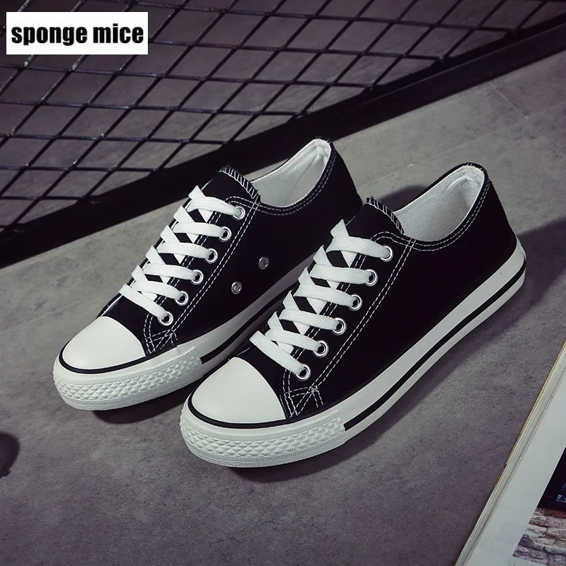 New classic canvas shoes vulcanized woman shoes couple models student shoes spring platform sneakers zapatos de mujer A12
New classic canvas shoes vulcanized woman shoes couple models student shoes spring platform sneakers zapatos de mujer A12