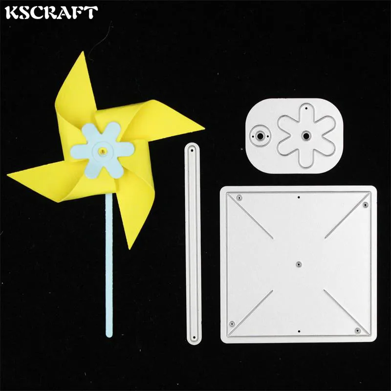 KSCRAFT Windmill Metal Cutting Dies for DIY Scrapbooking/Card Making/Kids Fun Decoration Supplies
KSCRAFT Windmill Metal Cutting Dies for DIY Scrapbooking/Card Making/Kids Fun Decoration Supplies