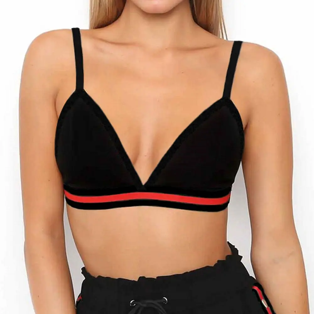 New Women Sexy Lingerie Push Up Elastic Patchwork Tops Bra Striped Bralette Brassiere Lingerie Summer Bra Sleepwear
New Women Sexy Lingerie Push Up Elastic Patchwork Tops Bra Striped Bralette Brassiere Lingerie Summer Bra Sleepwear