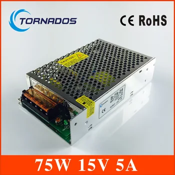 (S-75-15) Factory outlet ! 75W single output ac dc 15V 5A switching power supply for Led lights CE ROHS approved
(S-75-15) Factory outlet ! 75W single output ac dc 15V 5A switching power supply for Led lights CE ROHS approved