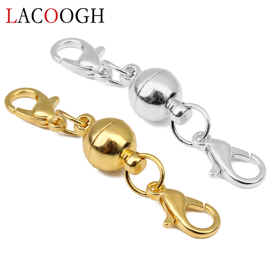 5 Set Strong Gold Color 6mm 8mm Magnetic Clasps Copper Bracelet Connectors with Lobster Clasp for DIY Bracelets Jewelry Findings
5 Set Strong Gold Color 6mm 8mm Magnetic Clasps Copper Bracelet Connectors with Lobster Clasp for DIY Bracelets Jewelry Findings