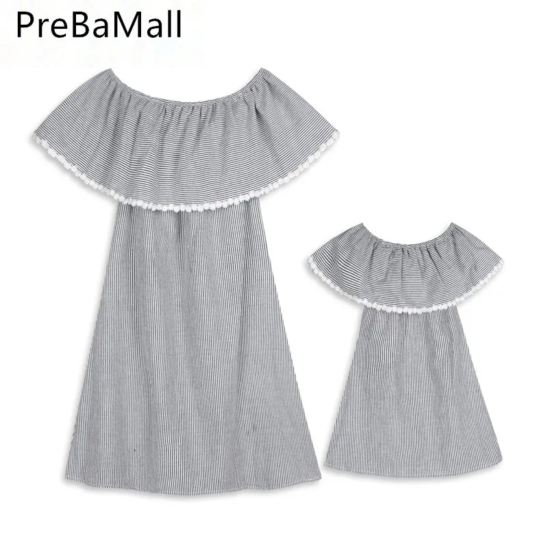 Mother And Daughter Summer Dress Family Matching Outfits Off Shoulder Boho Loose Dresses Girl Women Sundress Clothes C45
Mother And Daughter Summer Dress Family Matching Outfits Off Shoulder Boho Loose Dresses Girl Women Sundress Clothes C45