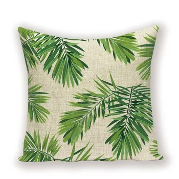 Leaves Throw Pillow Case Tropical Decorative Pillow Cover Linen Cushion Covers Print Pillow Cases High Quality Custom Kissen
Leaves Throw Pillow Case Tropical Decorative Pillow Cover Linen Cushion Covers Print Pillow Cases High Quality Custom Kissen