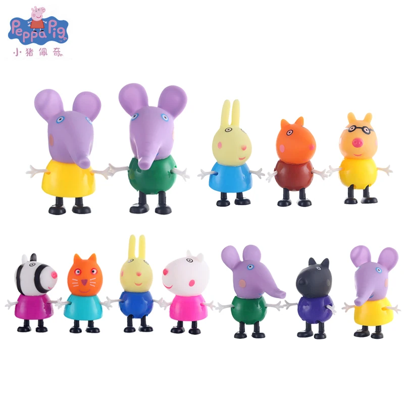 Peppa Pig Little George Guinea Pig Family Mom Dad Friends Action Figure Anime Action Character Toy Original Child Christmas Gift
Peppa Pig Little George Guinea Pig Family Mom Dad Friends Action Figure Anime Action Character Toy Original Child Christmas Gift