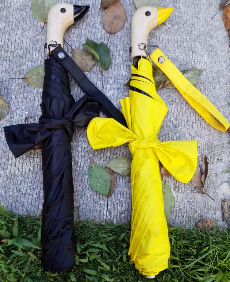 2018 New fashion creative cartoon style lovely duck pattern sunny and rainy folding umbrella
2018 New fashion creative cartoon style lovely duck pattern sunny and rainy folding umbrella