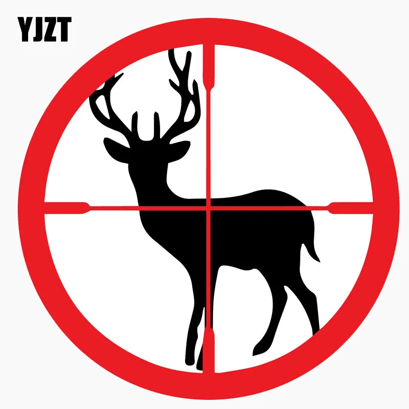 YJZT 11.7CM*11.7CM Deer Hunting Hunter Aim Target Rifles The Tail Of The Car Reflective Car Sticker C1-7744
YJZT 11.7CM*11.7CM Deer Hunting Hunter Aim Target Rifles The Tail Of The Car Reflective Car Sticker C1-7744