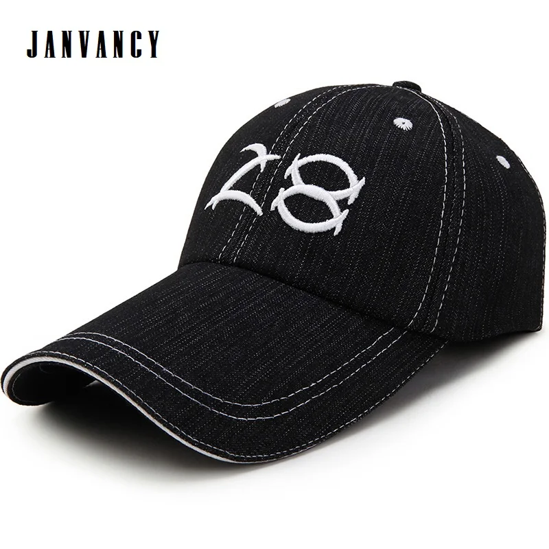 Adjustable Denim Baseball Cap with Lengthened pre-curved visor Raised letter embroidery Breathable eyelet Fishing Dad Hat Black
Adjustable Denim Baseball Cap with Lengthened pre-curved visor Raised letter embroidery Breathable eyelet Fishing Dad Hat Black