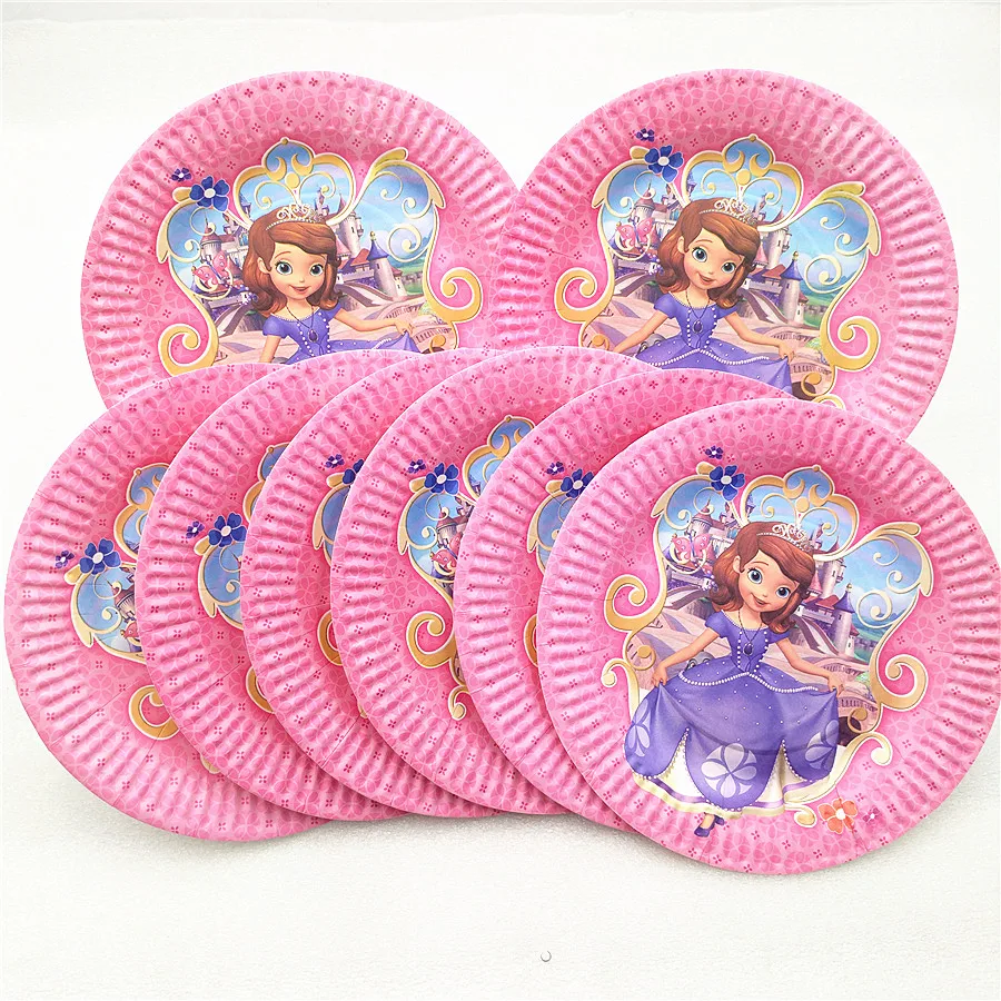 10pcs Sofia Princess Party Supplies Paper Plates Disposable Tableware Birthday Festival Party Favor Decoration Cake Plate dishes
10pcs Sofia Princess Party Supplies Paper Plates Disposable Tableware Birthday Festival Party Favor Decoration Cake Plate dishes