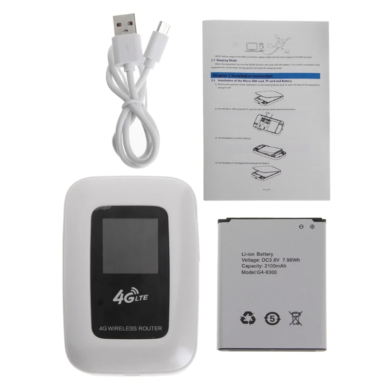4G Lte Pocket Wifi Router Car Mobile Wifi Hotspot Wireless Broadband Mifi Unlocked Modem Extender Repeater With Sim Card Slot
4G Lte Pocket Wifi Router Car Mobile Wifi Hotspot Wireless Broadband Mifi Unlocked Modem Extender Repeater With Sim Card Slot