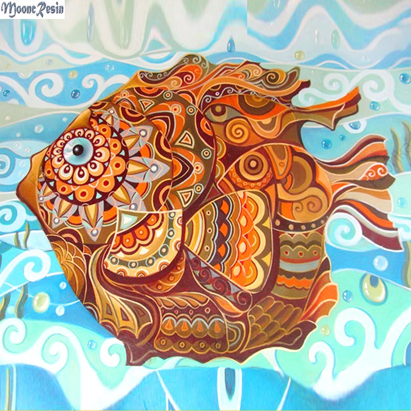 MOONCRESIN 5D Diamond Mosaic Color Of The Fish Pattern Sticker Full Square Diamond Embroidery Diy Diamond Painting Decoration
MOONCRESIN 5D Diamond Mosaic Color Of The Fish Pattern Sticker Full Square Diamond Embroidery Diy Diamond Painting Decoration