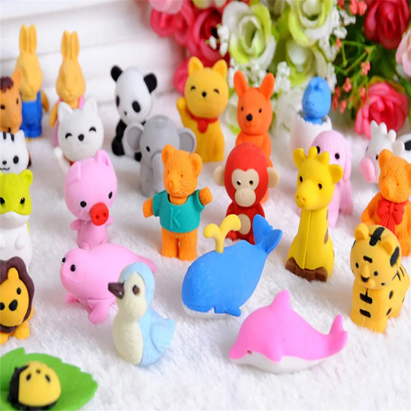 2017 New 20Pcs Cute Animal Rubber Pencil Eraser Set Stationery Novelty Children Party Gift Toy Kids Set#1211
2017 New 20Pcs Cute Animal Rubber Pencil Eraser Set Stationery Novelty Children Party Gift Toy Kids Set#1211