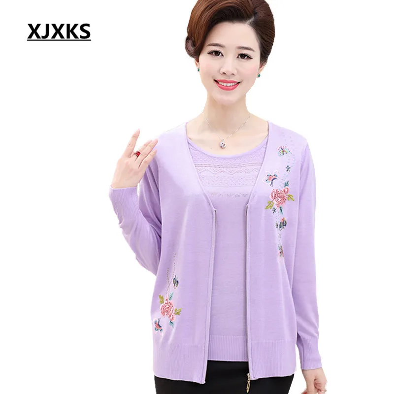 New 2017 Sweaters Really Two Piece Set Zipper Thin High Quality Top Women Long Sleeve Cardigan Plus Size Women Zipper Sweater
New 2017 Sweaters Really Two Piece Set Zipper Thin High Quality Top Women Long Sleeve Cardigan Plus Size Women Zipper Sweater