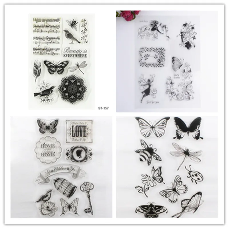 New Transparent Clear Silicone Stamp Seal For DIY Scrapbooking Photo Album Decorative Rubber Stamps Sheets 3 Styles
New Transparent Clear Silicone Stamp Seal For DIY Scrapbooking Photo Album Decorative Rubber Stamps Sheets 3 Styles