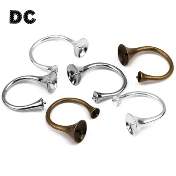 5pcs/lot Opening Rings Settings Double Cabochon Base(5mm,10mm) Bezel Tray Fit Cabochon Cameo DIY Finger Ring Jewelry Accessories
5pcs/lot Opening Rings Settings Double Cabochon Base(5mm,10mm) Bezel Tray Fit Cabochon Cameo DIY Finger Ring Jewelry Accessories