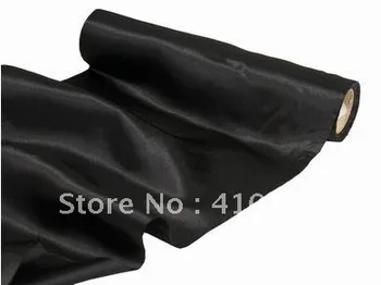 15 pcs free shipping/Satin roll fabric\Satin fabric--30cm*9m--black color/table runners
15 pcs free shipping/Satin roll fabric\Satin fabric--30cm*9m--black color/table runners