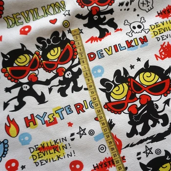 90x145cm Japan Cartoon Hysteric mini canvas fabric cloth DIY Sewing Patchwork Kids bag shoe Curtain pillow
90x145cm Japan Cartoon Hysteric mini canvas fabric cloth DIY Sewing Patchwork Kids bag shoe Curtain pillow